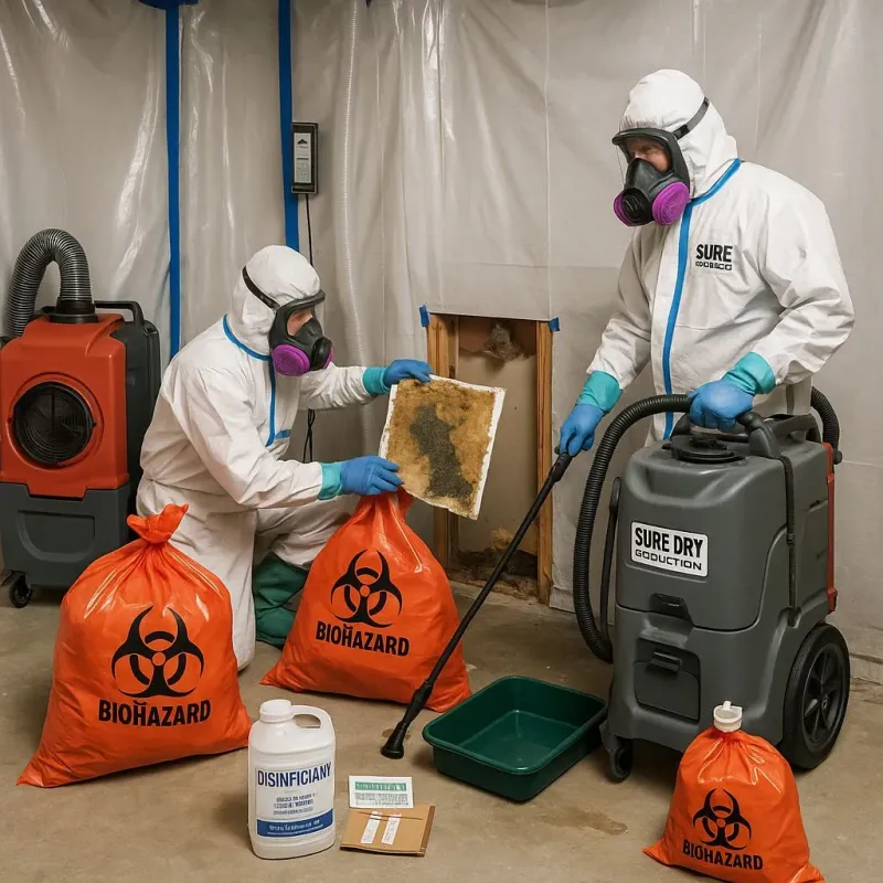 Contaminated Water Handling Protocols process in Hillsborough, CA
