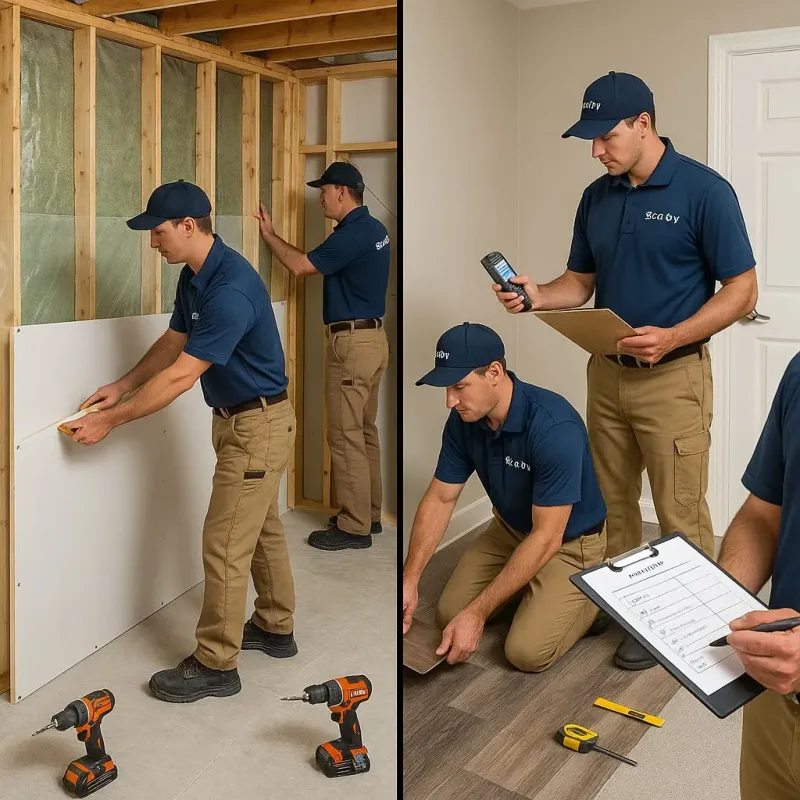 Repairs and Reconstruction process in Hillsborough, CA