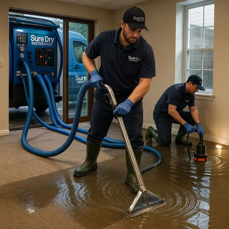 Water Extraction and Removal process in Hillsborough, CA